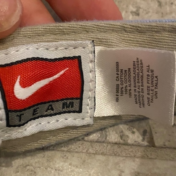 Tampa Bay Devil Rays Light Blue Strapback Visor Women’s Hat - Nike Brand, NWT - Picture 6 of 7